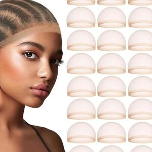 30pc Beige Wig Cap Set😍